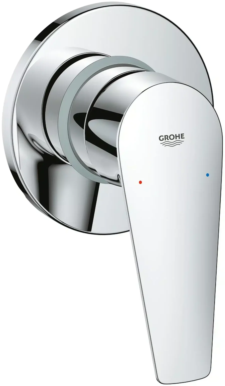 אינטרפוץ 3 דרך קומפלט גימור כרום ניקל Grohe BauEdge גרואה - בסט דיל שופ best deal