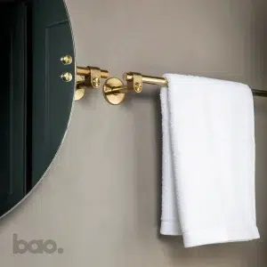 מראה לחדר אמבטיה MIRROR / CAST / BRASS בסטר ופאנצ׳ באסטר ופאנץ Buster + Punch באו ביי דילן bao by Dylan