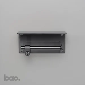 מתקן לנייר טואלט TOILET ROLL HOLDER / WITH SHELF / CAST בסטר ופאנצ׳ באסטר ופאנץ Buster + Punch באו ביי דילן bao by Dylan