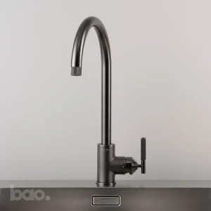 ברז מטבח גן מטאל KITCHEN TAP / MIXER / LINEAR / GUN METAL בסטר ופאנצ׳ באסטר ופאנץ Buster + Punch באו ביי דילן bao by Dylan