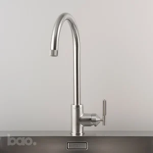 ברז מטבח כרום KITCHEN TAP / MIXER / LINEAR / STEEL בסטר ופאנצ׳ באסטר ופאנץ Buster + Punch באו ביי דילן bao by Dylan