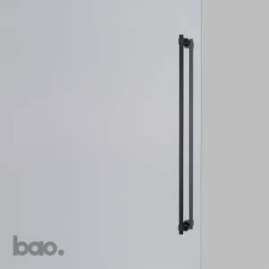 ידית חת דו צדדית לדלתות CLOSET BAR / DOUBLE-SIDED / CAST / BLACK בסטר ופאנצ —  Buster & Punch באו ביי דילן יבואן רשמי bao by Dylan
