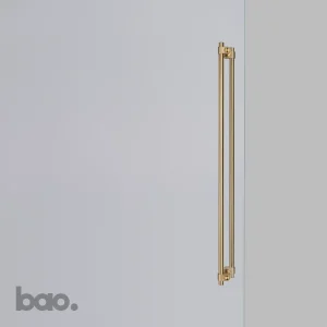 ידית חת דו צדדית לדלתות CLOSET BAR / DOUBLE-SIDED / CAST / BRASS בסטר ופאנצ —  Buster & Punch באו ביי דילן יבואן רשמי bao by Dylan